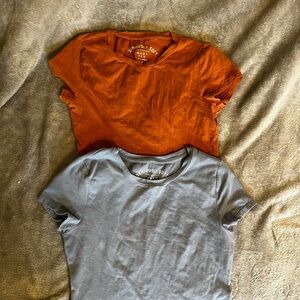 Boys' Orange and Gray T-Shirts
